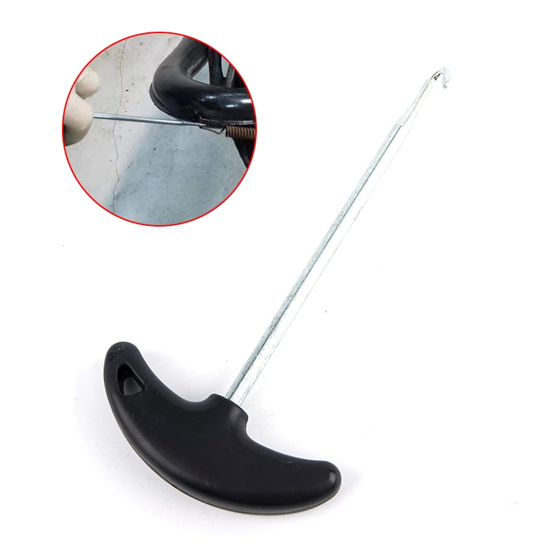 [TL] أداة زنبركية للفرامل ذات خطاف زنبركي عالمي لخزان العادم