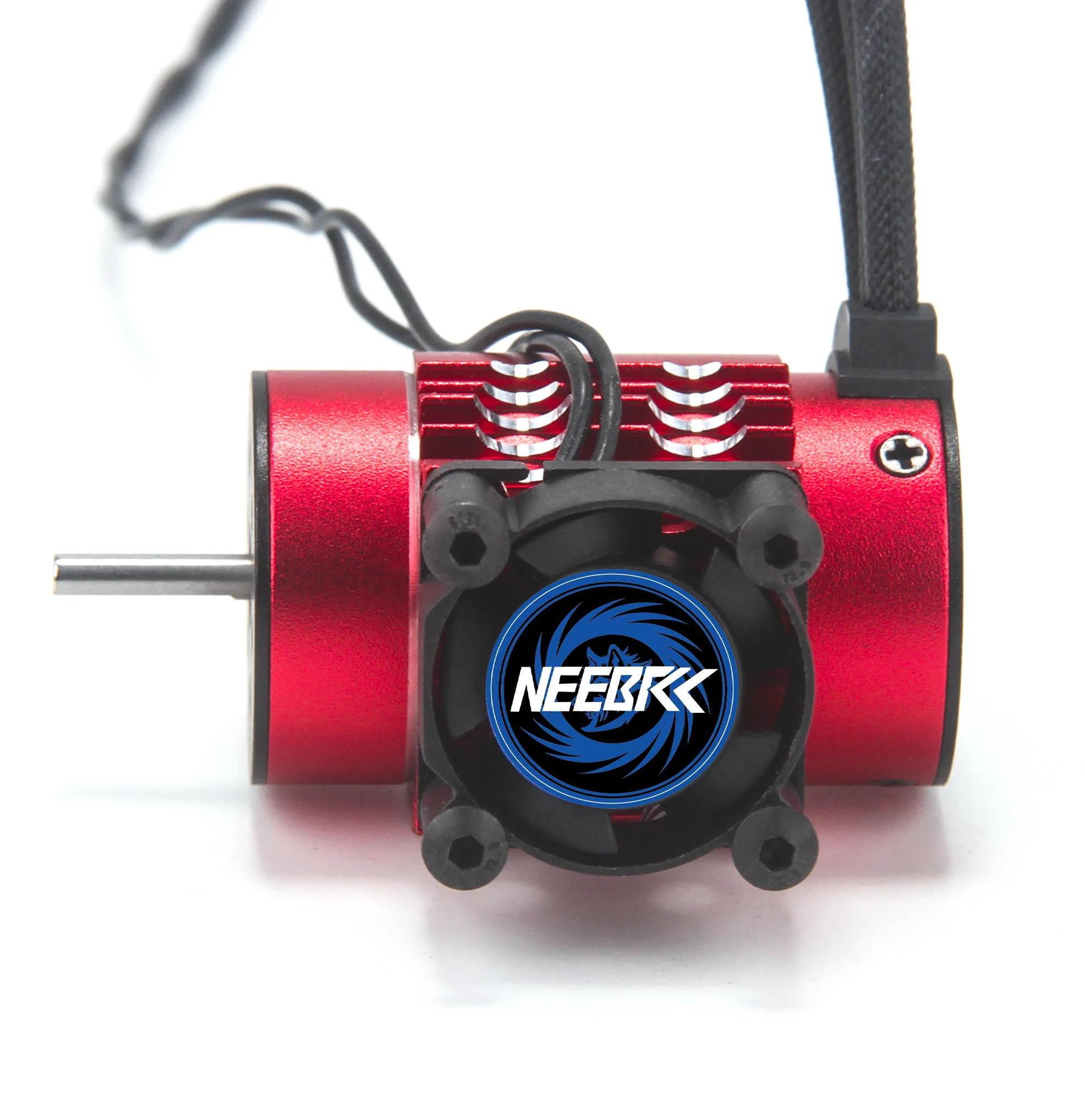NEEBRC 2847 2800KV 3300KV 4300KV 5600KV Brushless Motor with Cooling Fan Combo for 1/14 1/16 RC Car Crawler Boat Wltoys Parts