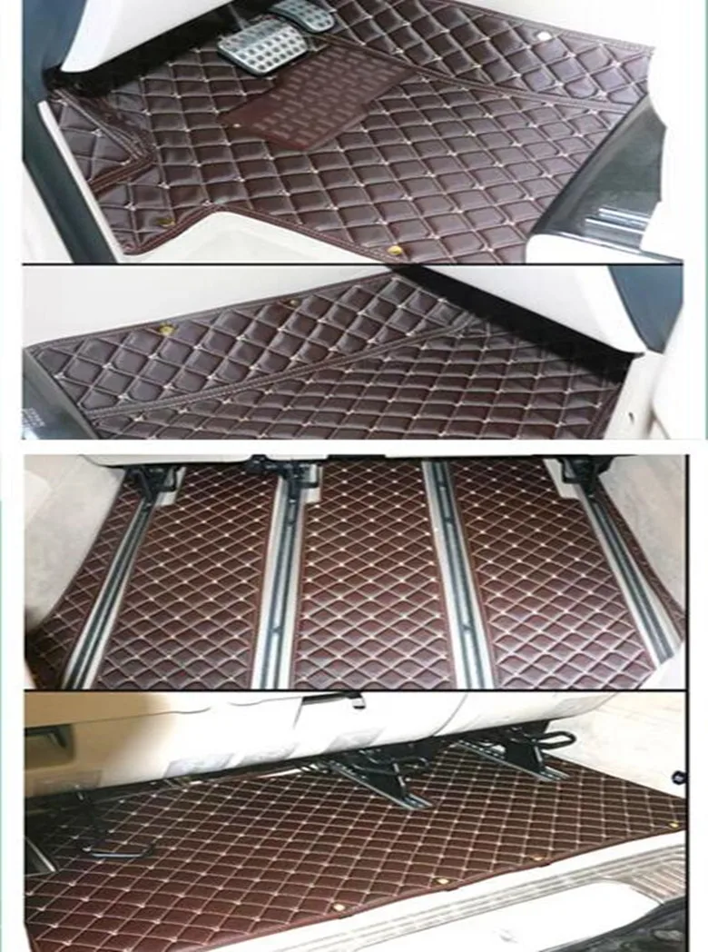 Custom Full Set Car Floor Mats for Mercedes Benz V Class W447 2026-2014 7 8 Seats Top Quality Rugs Waterproof Carpets for V 2024