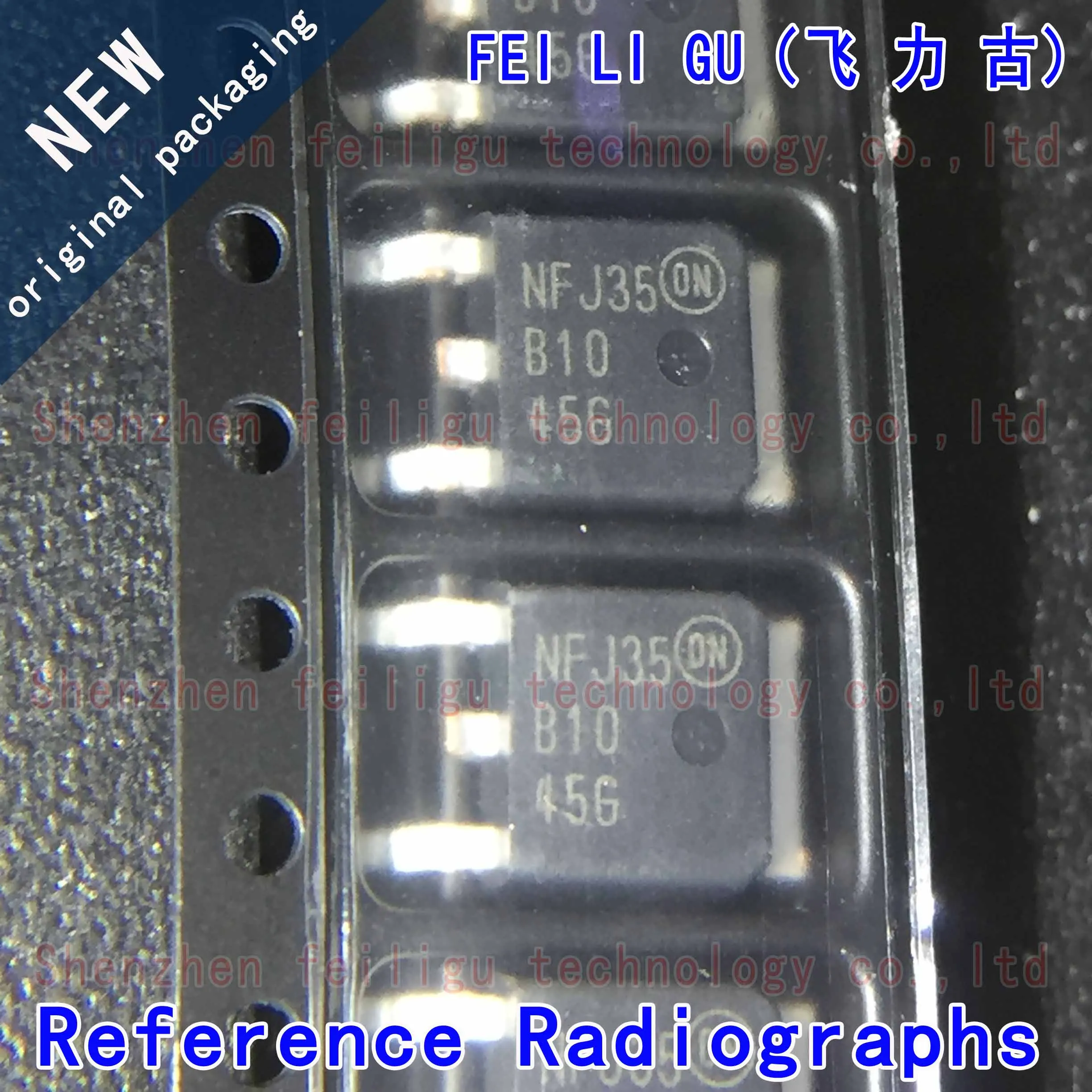 

10/30/50/100Pieces 100% (New) original MBRD1045T4G MBRD1045 Screen printing:B1045G Package:TO-252 45V 10A Schottky diode