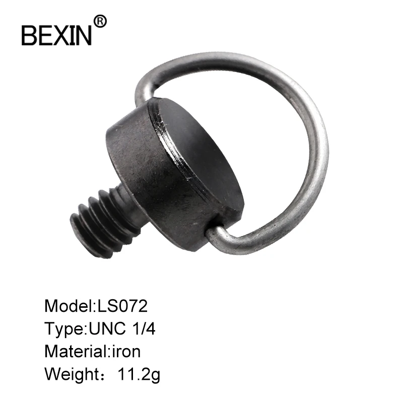 BEXIN Digital Camera Screw D Ring 1/4 Inch Camera Mount Screw Quick Release Screw for DSLR Camera Tripod Monopod