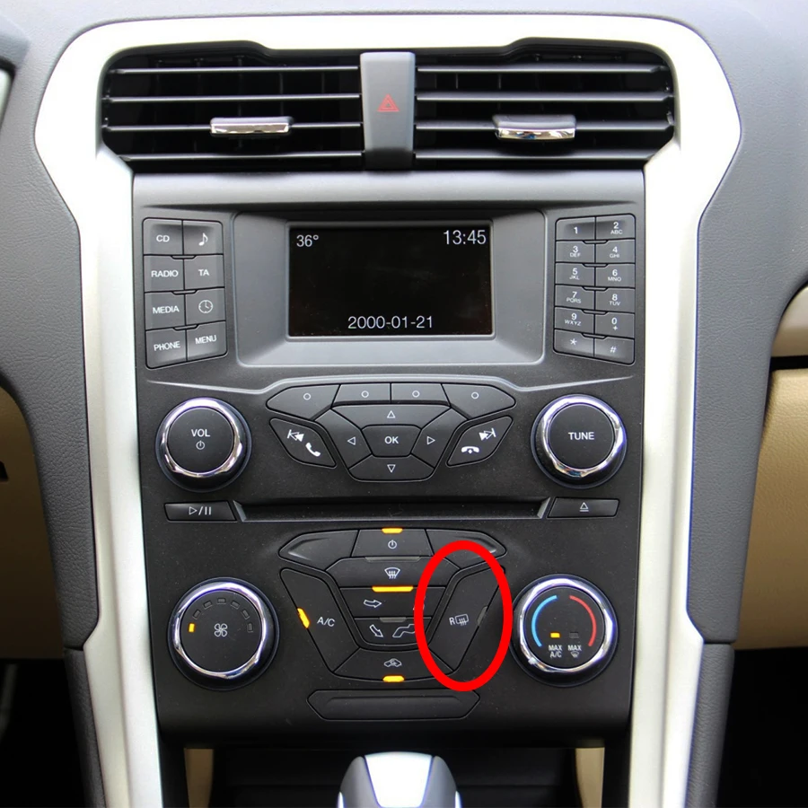 

Manual AC Controller For Ford Mondeo Fusion MK5 Manual Air Conditioning Vehicle