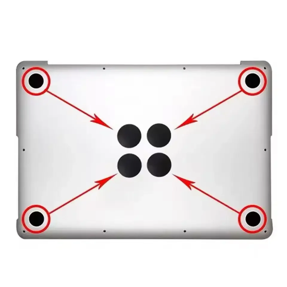 4pcs/2set suitable for Apple laptops Macbook Pro Air 11 "13" 15 "bottom shell foot pad rubber pad
