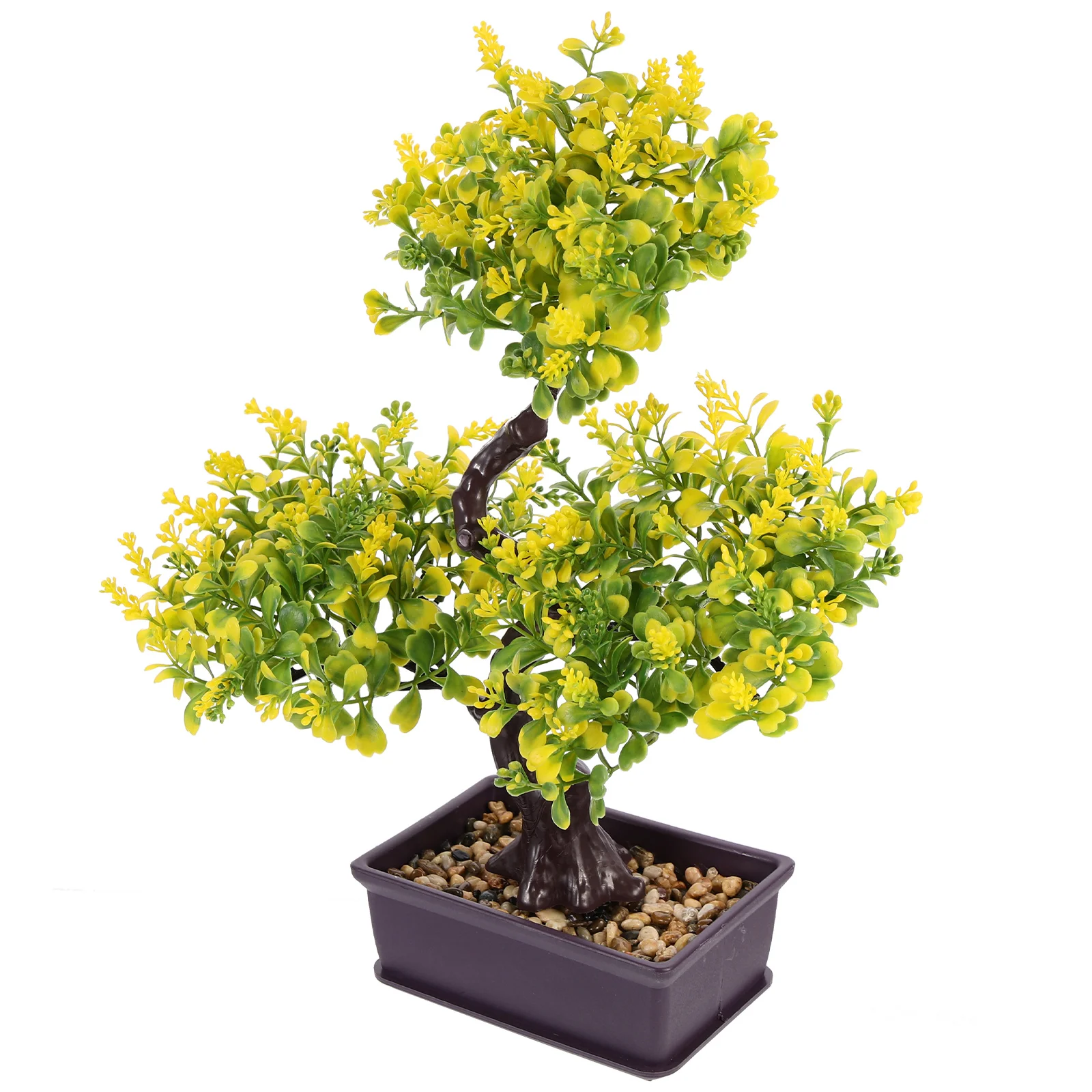 

Artificial Plant Bonsai Decorative Fake Plants Tree Realistic Desk Decoration Potted Decorate Ornament