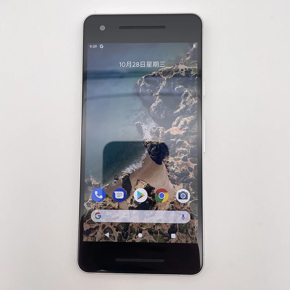 جوجل بيكسل 2 4G 5.0 "4GB RAM 64GB ROM NFC ثماني النواة جوجل كوالكوم MSM8998 الأصلي غير مقفلة هاتف ذكي أندرويد الهاتف الذكي