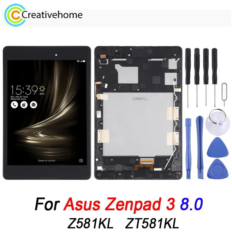 

LCD Screen For Asus Zenpad 3 8.0 Z581KL Z581 ZT581KL P008 7.9 Inch Tablet PC Display and Digitizer Full Assembly with Frame