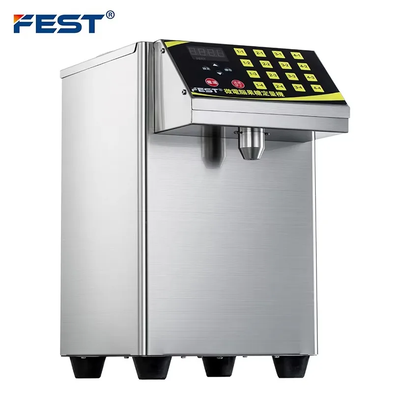 Bubble Tea Machine Zucker quantitative Fruktosespendermaschine zu Rabatt