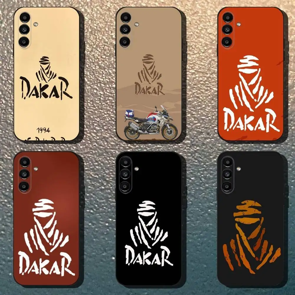 

Rally D-Dakar Logo Phone Case For Samsung Galaxy A13,A21s,A22,A31,A32,A52,A53,A71,A80,Soft Black Shell