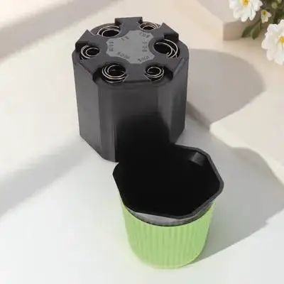 

Портативный держатель с интеллектуальным счетчиком монет, пластиковый контейнер для хранения монет большой емкости для автомобиля и рабочего стола