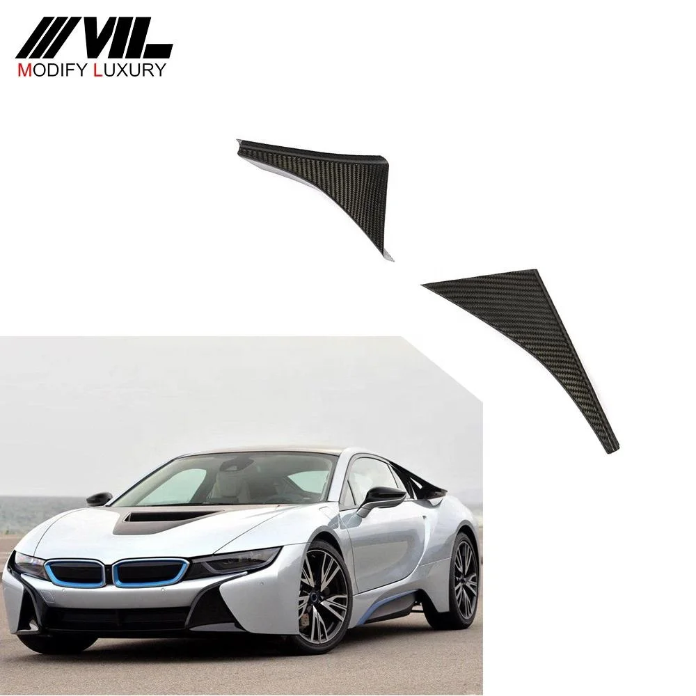 I8 ML Style Carbon Fiber Car Front Bumper Canards I8 Coupe 2-Door 2014-2018