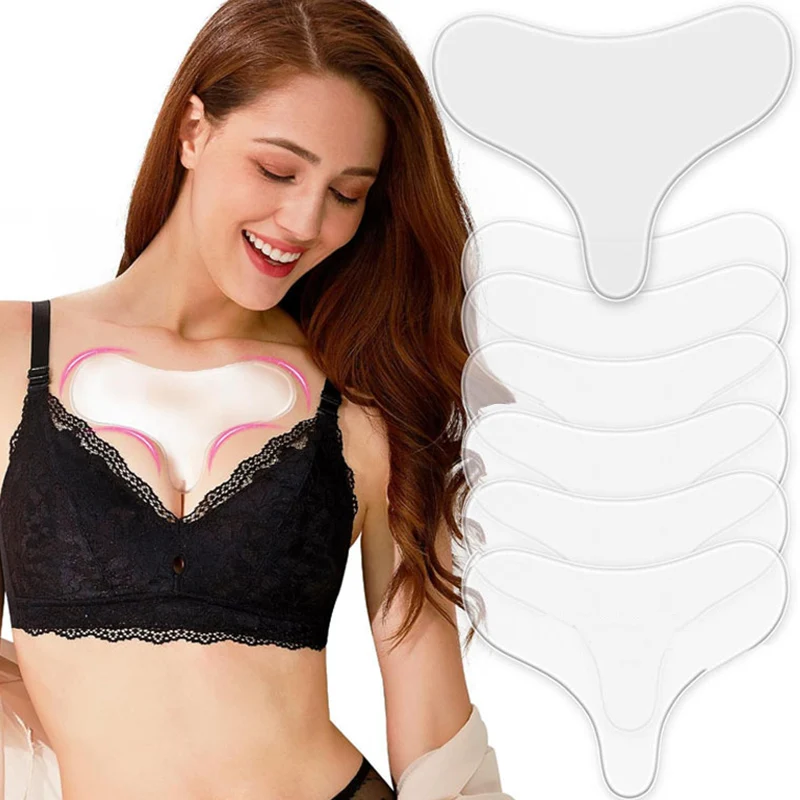 Reusable Silicone Anti-wrinkle Chest Pads Transparent Lifting Anti-Wrinkle Self-adhesive Chest Patch Care Skin Care Tools Patchs