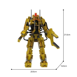 MOC-129373 الفضاء الغريبة ميكانيكي روبوت نموذج ميني P-5000 شاحن يعمل بالطاقة مجموعة مكعبات البناء DIY أطفال لغز اللعب هدية 576pcs أفضل 4 مبيعا من سلسلة مفاتيح نايكي الأردنية - رقم 1