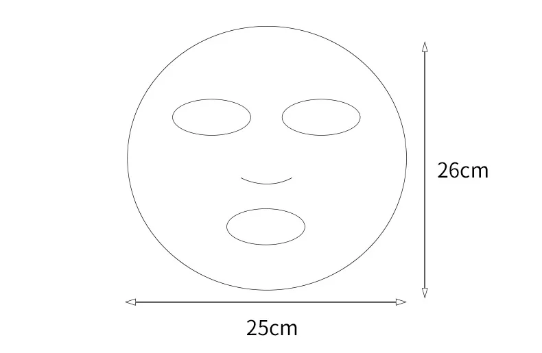 Glassskinmask® - 10er Pack - Hydrogel Gesichtsmaske für strahlende Hau