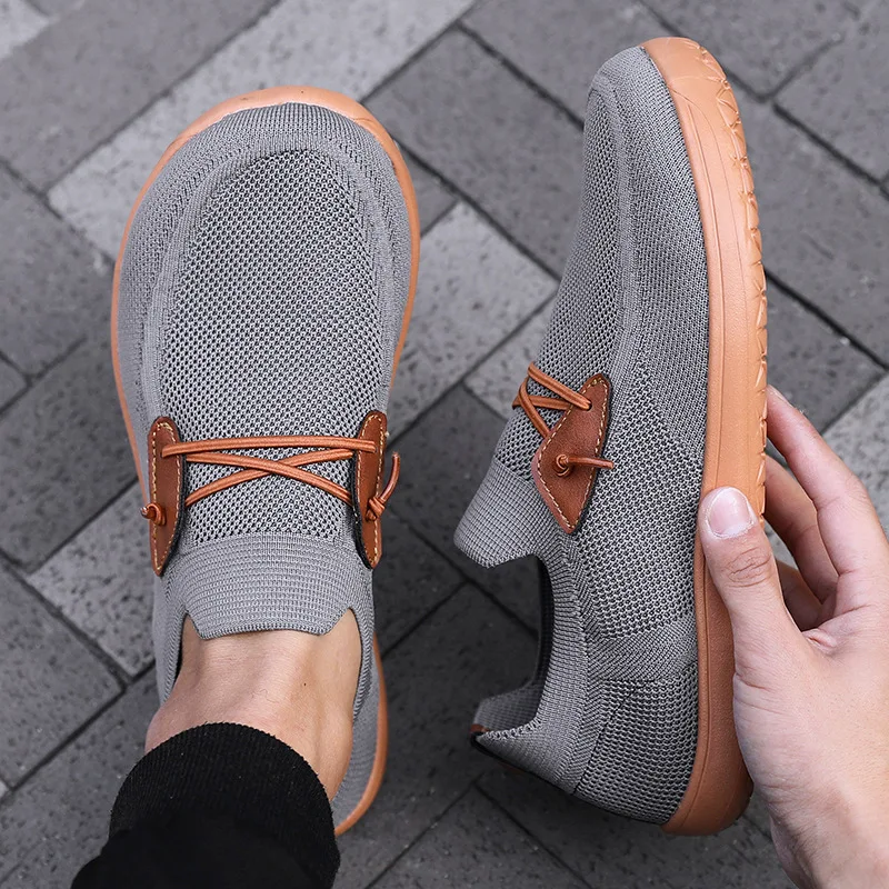 Men's Wide Version Barefoot Shoes Minimalist and Casual Shoes Sports Shoe Breathable and Comfortable Tennis Shoes2026