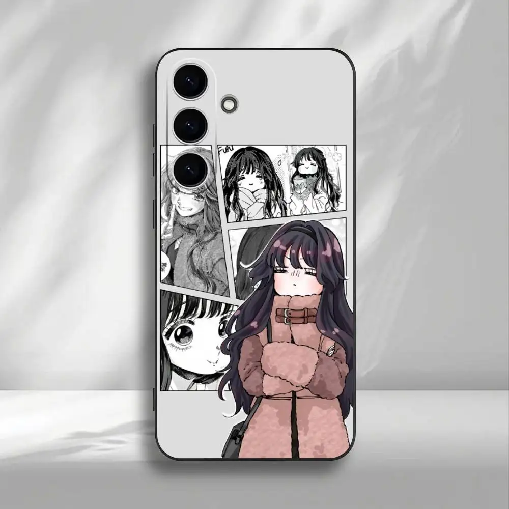 Die F-Fragrant Flower Blooms mit Dignity Handyhülle für Samsung Galaxy A73, A72, A71, A70, A53, A52, A51, weiche schwarze Hülle