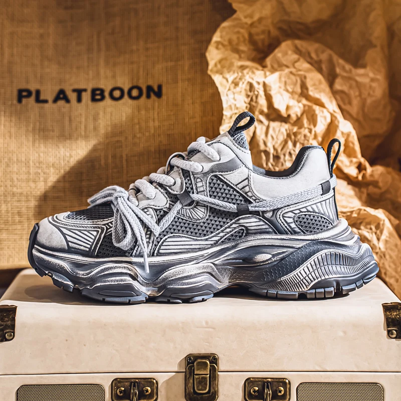 

SMVP Мужская повседневная обувь Hard Work Four Seasons Mesh Модная повседневная и универсальная спортивная мужская обувь