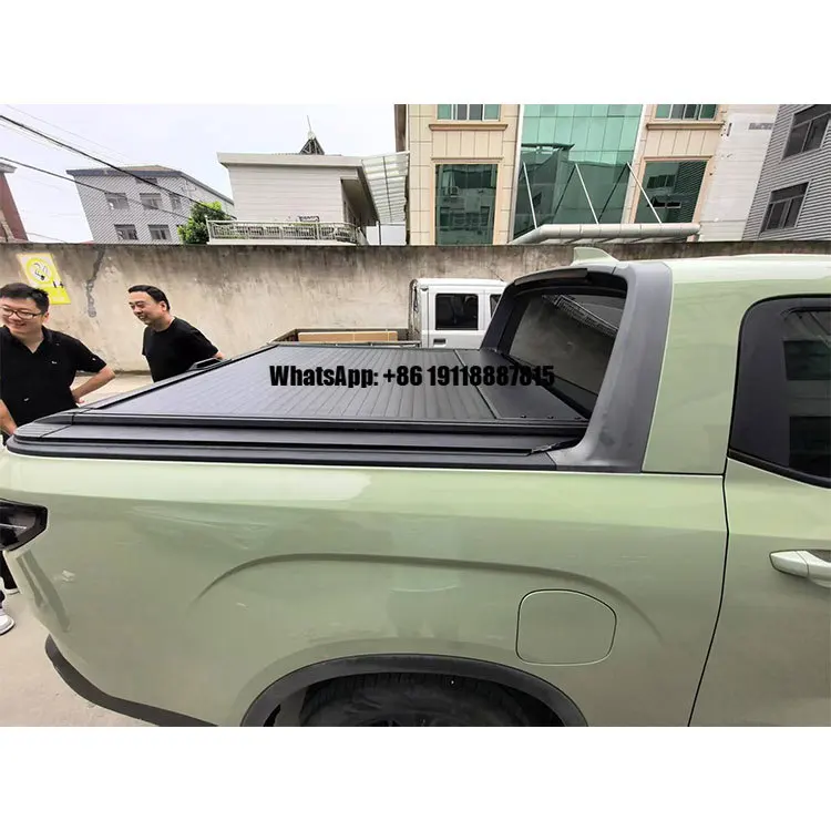 

Durable Aluminum Alloy Remote Control Electric Tonneau Cover for Geely Automobile 2025 for Toyota Hilux for Ford Ranger T9