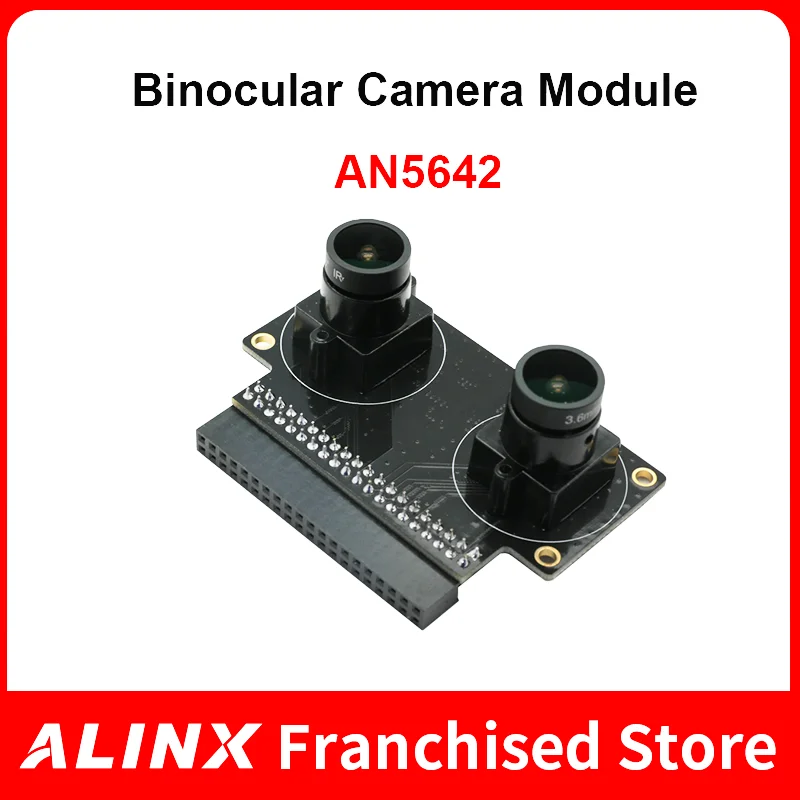 

ALINX AN5642: 5MP OV5640 Binocular Camera Module for FPGA Board