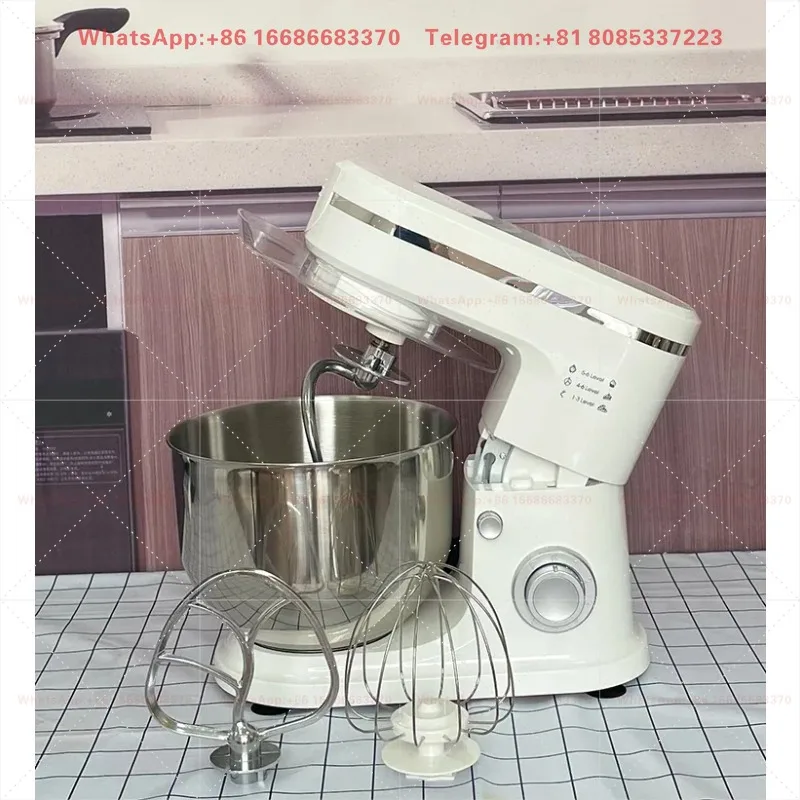 Stand Mixer Mixers Cake Machine Kitchen 5qt Bowl 220v Food 6 Speeds for Daily Use With Egg Whisk Dough Hook Flat Beater