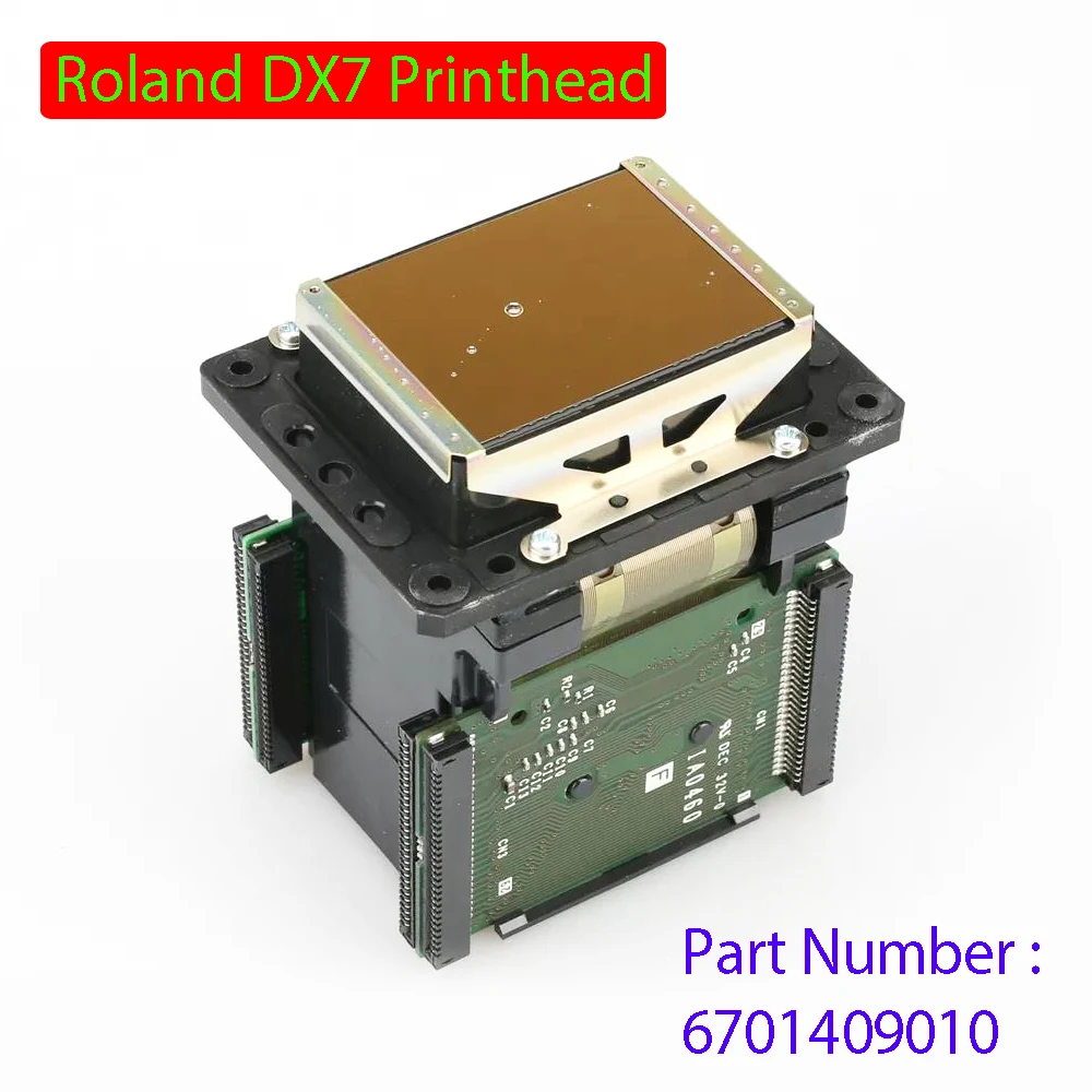 6701409010 100% Original and Brand new Roland DX7 Printhead gold For roland VS RA RE XF XR LEF 540 640 740 BN-20 print head