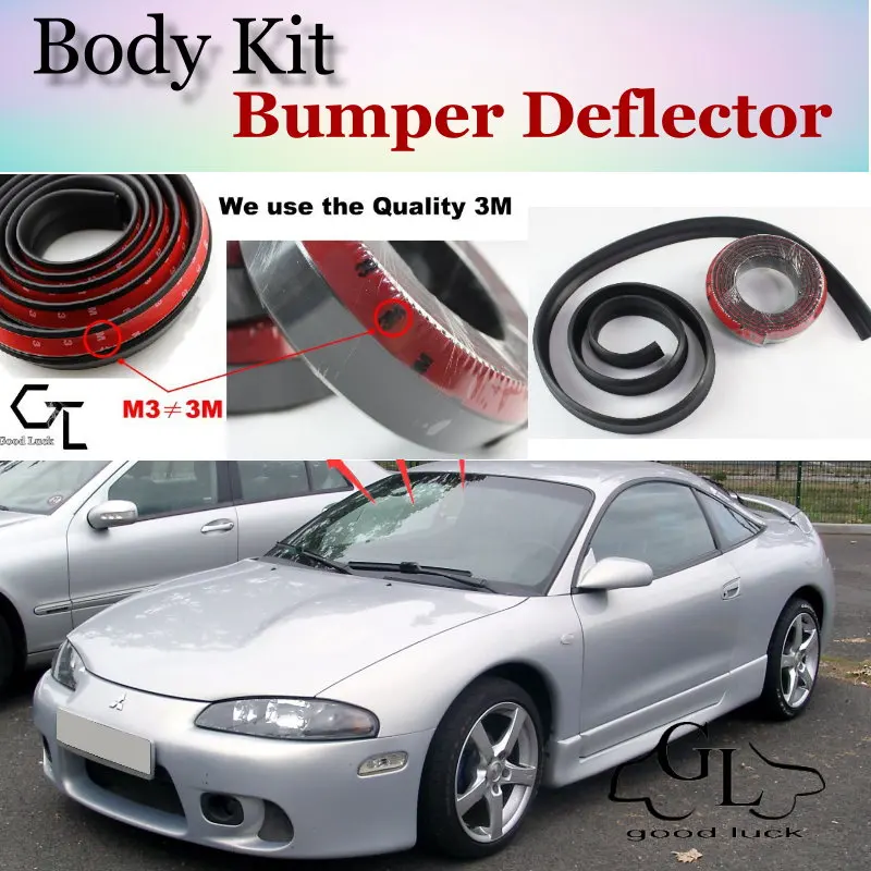 Bumper Lip Deflector Lips For Eclipse For Plymouth Laser Eagle Talon For Chrysler Sebring For Dodge Stratus Front Spoiler Skirt