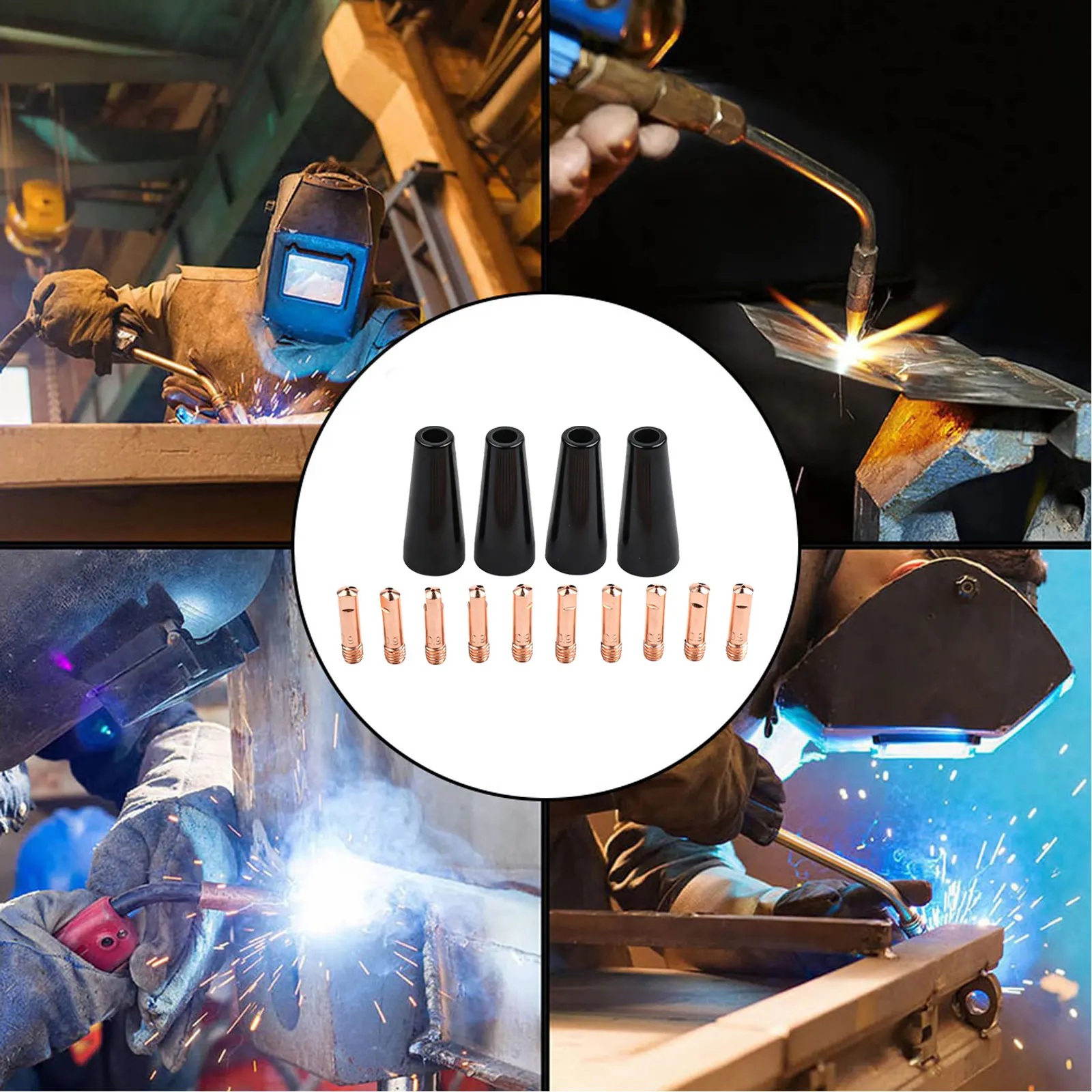 

Флюсовый сердечник для комплекта для сварки MIG с надежными компонентами и удобным дизайном для стабильных соединений