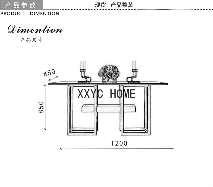 Italian Light Luxury and Simplicity Post-Modern Stainless Steel Plate Curio , Entrance, Hall Cabinet furniture