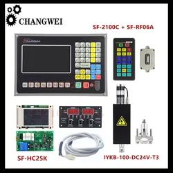 New Update Cnc Plasma Kit Sf2100c+sf-hc25k+sf-rf06a Wireless Remote Control+thc Lifter Jykb-100-dc24v-t3