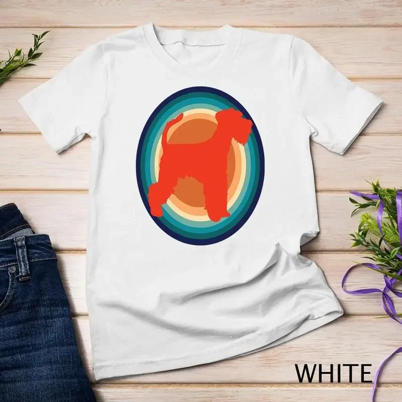 Retro Style Miniature Schnauzer Dog Unisex T shirt