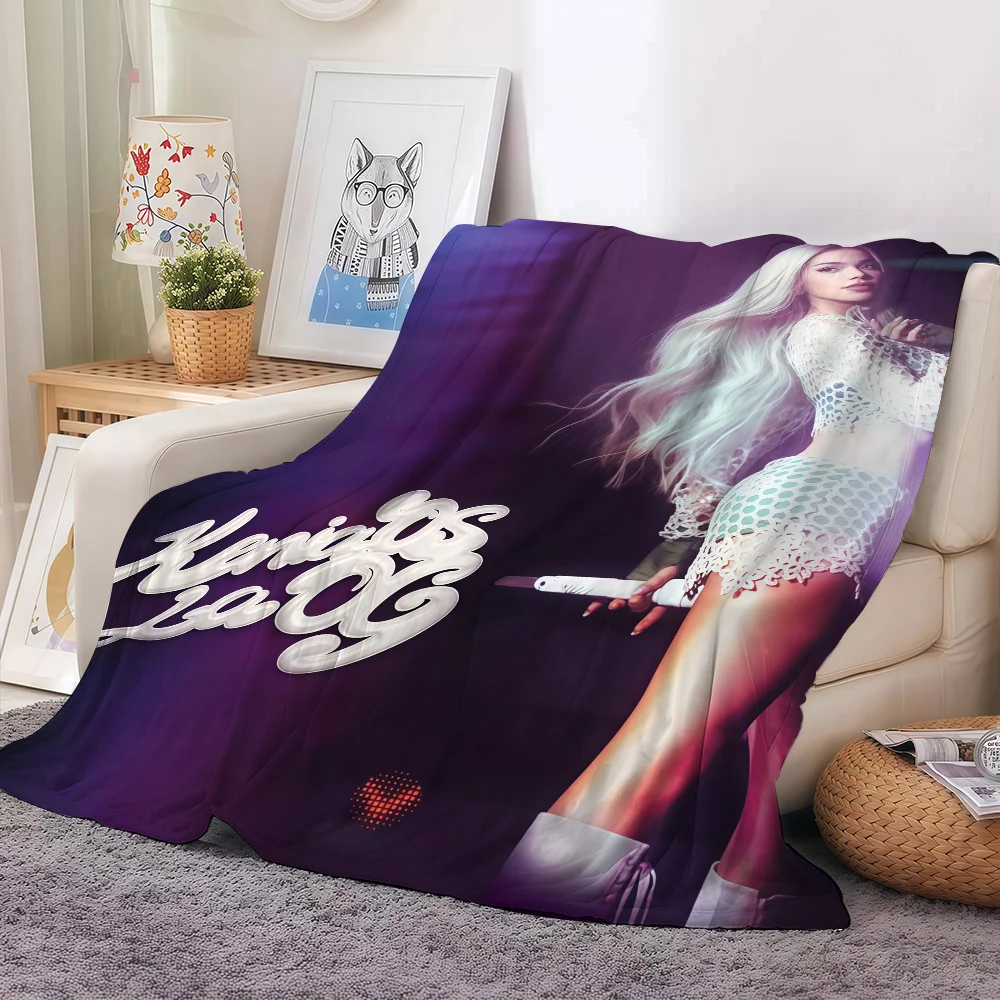 

Singer K-Kenia Os Blanket For Sofa Office Bed Plane Travel Sleep Read Relax Camping Soft And Warm