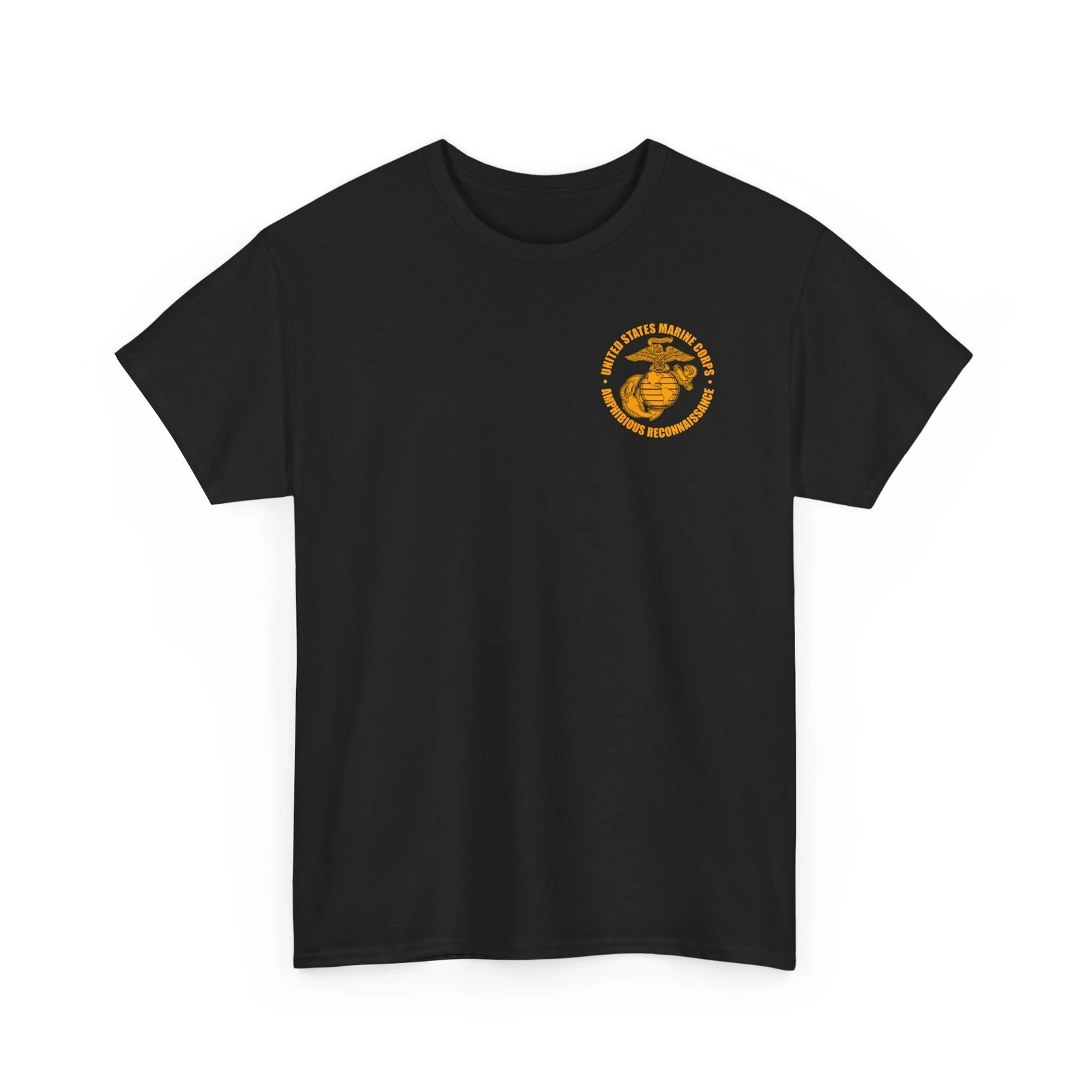 USMC Amphibious Reconnaissance Men T-shirt Short Sleeve Casual 100% Cotton Shirt
