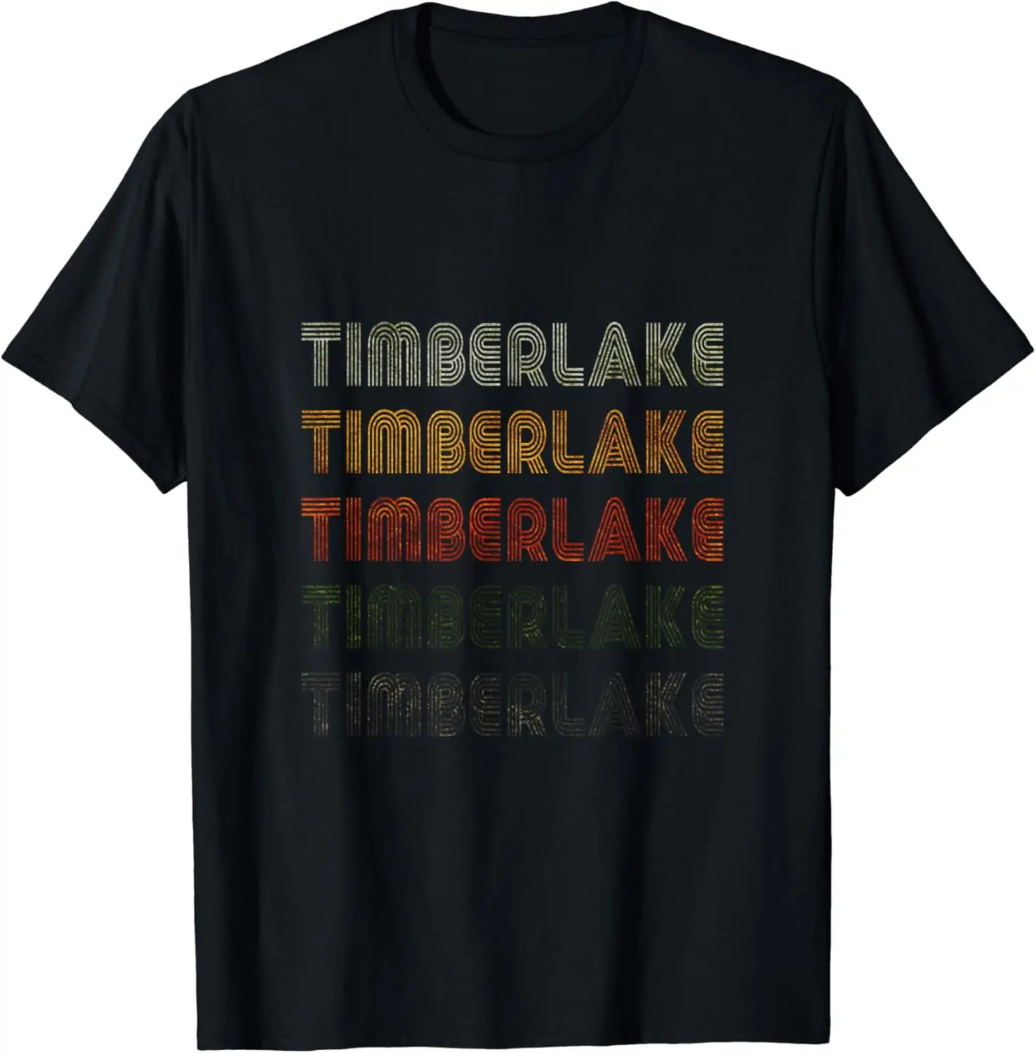 

Love Timberlake Tee Grunge Vintage Style Black Timberlake T-Shirt
