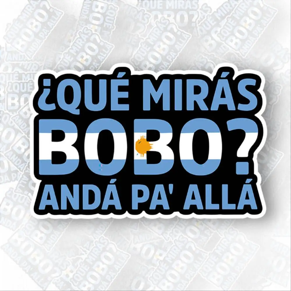 Funny Argentina Sticker Pvc For Argentina Spanish Latino With Waterproof Stickers For Decorating Car Windows Motorcycles And Com