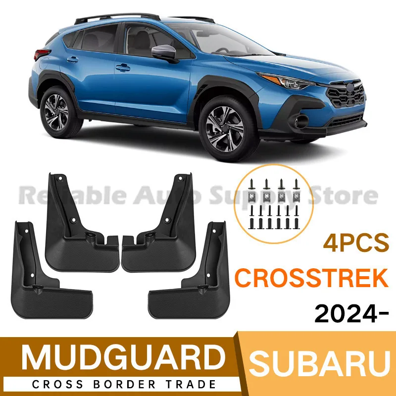 

For Subaru Crosstrek 2024 Mud Guards Fender Flares Car Accessories Wholesale High Quality Durable Protection