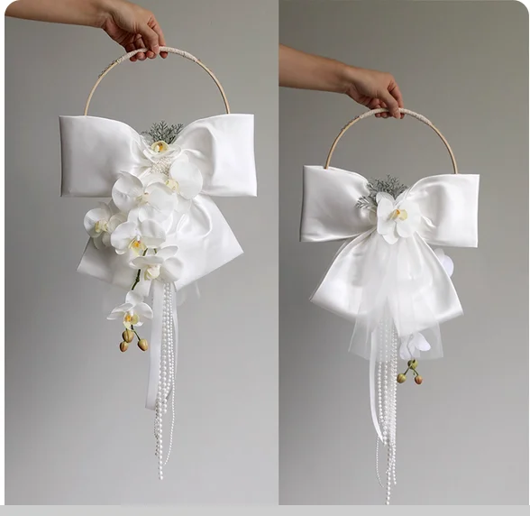 

Оригинальные ручные цветы-бабочки, ручные цветы для невесты, реквизит для свадебной фотографии, одинаковое свадебное платье