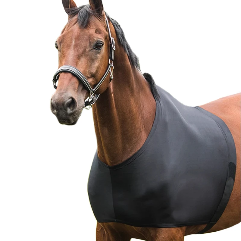 Harrison Howard Horse Shoulder Guard Stretch Vest Heat-Insulating Breathable Horse Rugs Anti Rub Bib Horses Chest Saver Protect