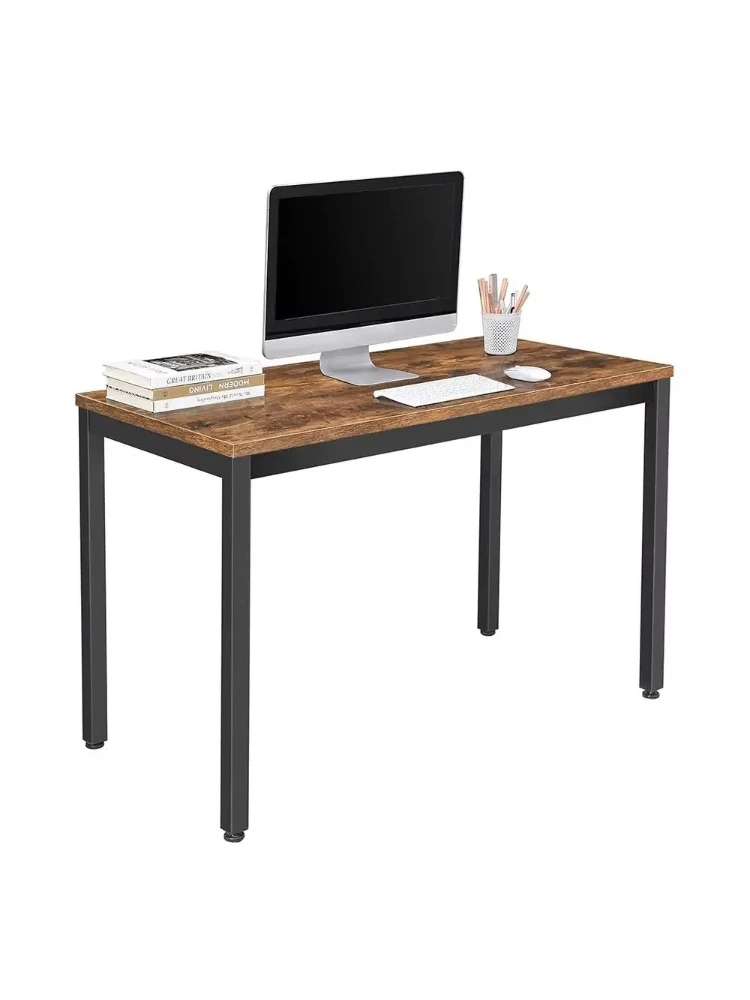 Rectangle conference table, extra long computer table for 2 people, long table for double in home office