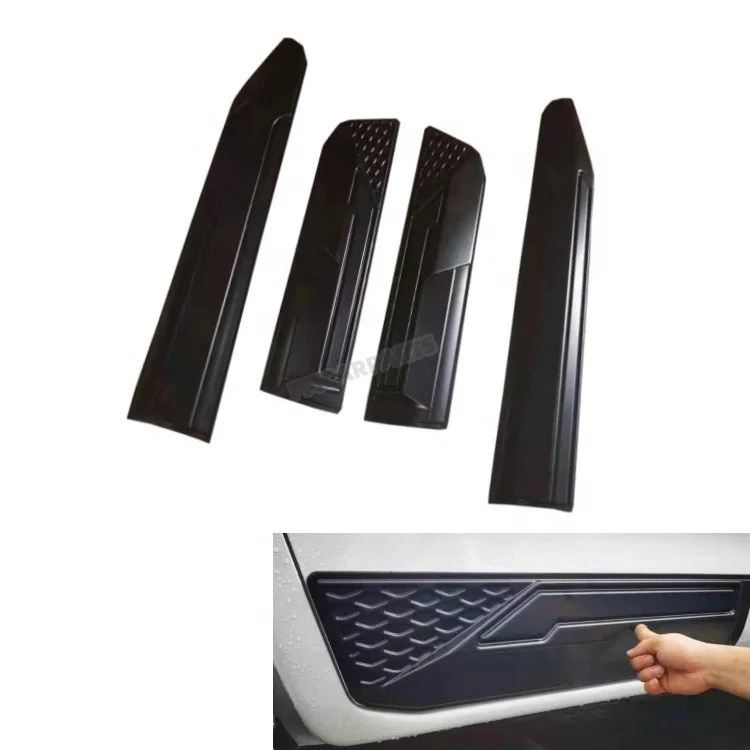 4X4 Auto Parts Car Door Side Cladding Protector Trim ABS Body Cladding for NAVARA NP300 2021+