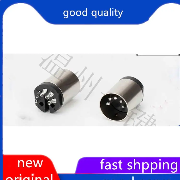 

10pcs original new DSCT-5-07f large keyboard plug DIN interface S terminal 5-pin MIDI five core socket hollow pin male