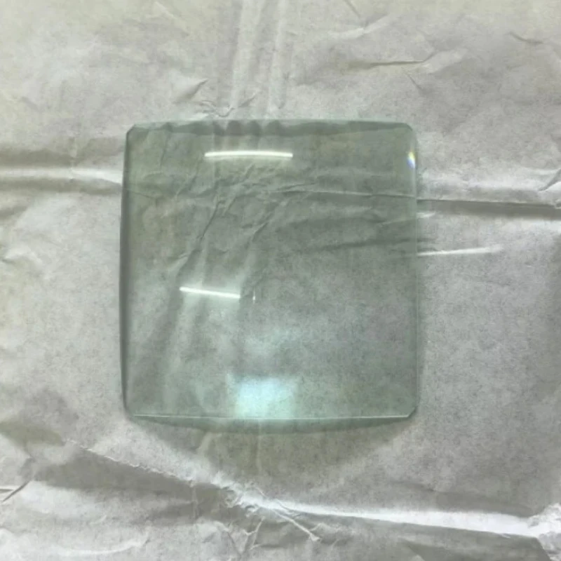 2PCS HD 75x75mm Magnifier Square Plano Convex Lens DIY Magnifying Glasses Instruments Lenses