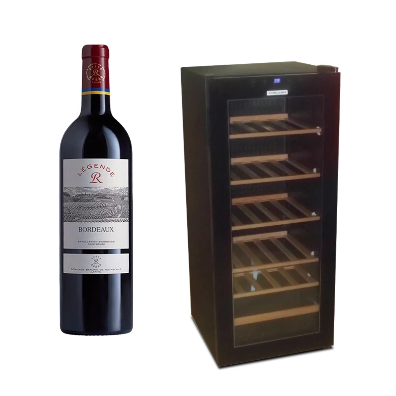 25L wine refrigerator luxury electronic refrigerator bar wine cabinet with wine refrigerator