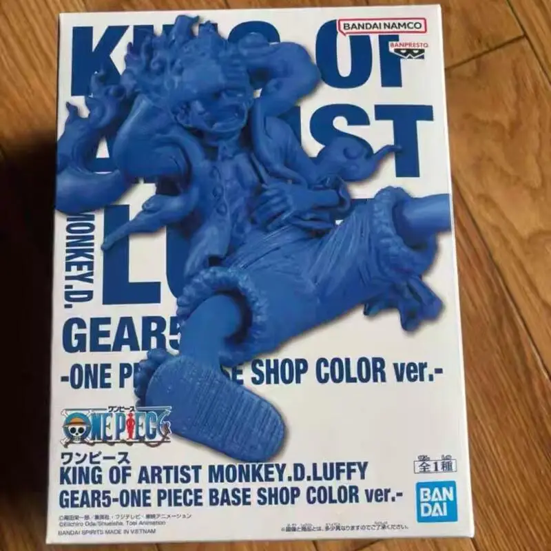 

[Genuine] Original Bandai Banpresto Anime One Piece King of Artist Monkey.d.luffy Gear5 Base Shop Color Ver Figure Model Toys