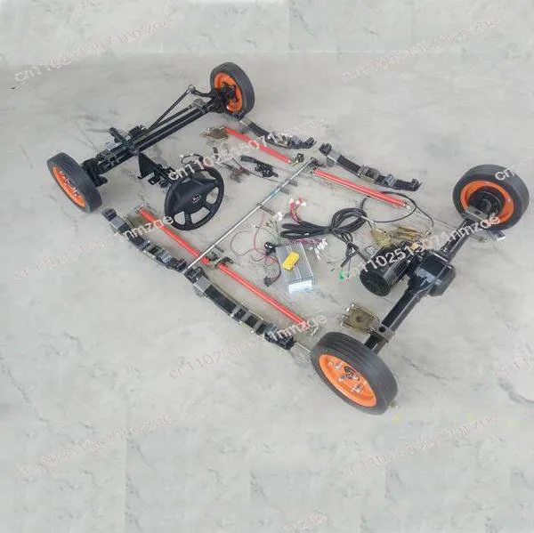 Steering front and rear full axle motor conversion electric vehicle electric engine kit