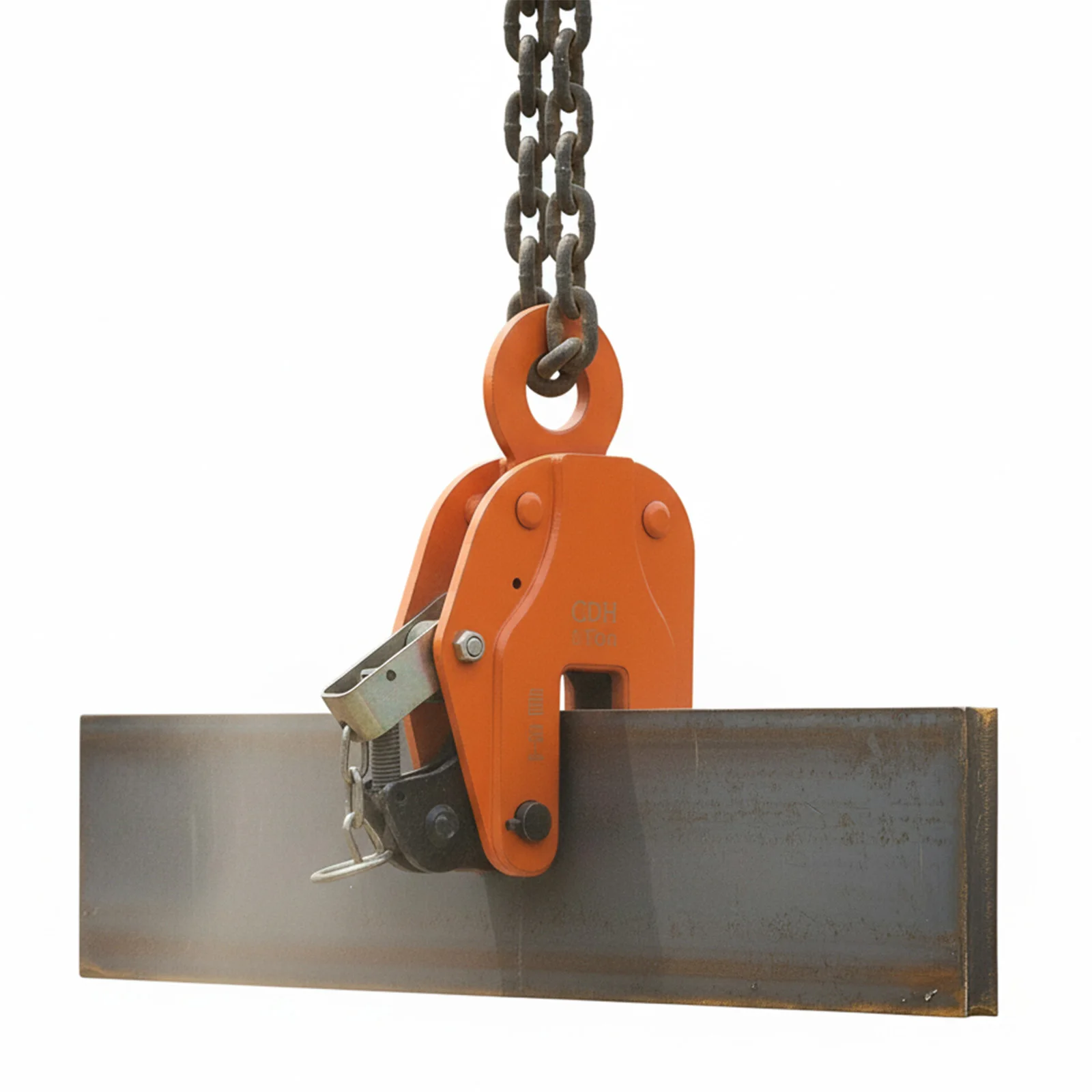 

Vertical Lifters Alloy Plate Tongs Wear Resist Vertical Plate Lifting Clamp Anti-Slip for Industry Crane Home Business