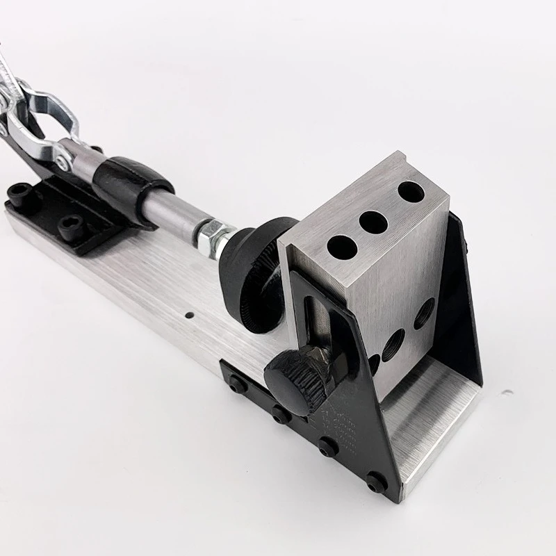 

New woodworking oblique hole positioner, hole opening and drilling oblique eye machine, hardened WYF Wo Fang