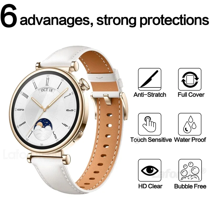 3pcs Screen Protector Tempered Glass For Huawei Watch GT 4 41mm For huawei watch gt4 46mm Protective Film Smartwatch Accessories