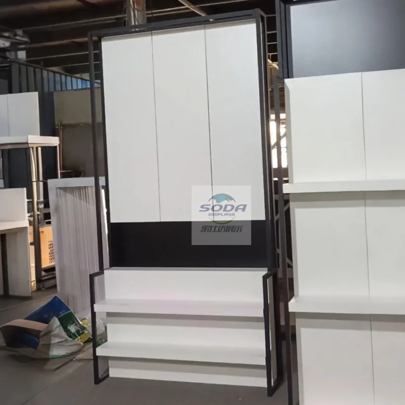 custom.Custom Modern Design Metal Display Rack Bathroom Shower Faucet Detachable Building Material Store Sh