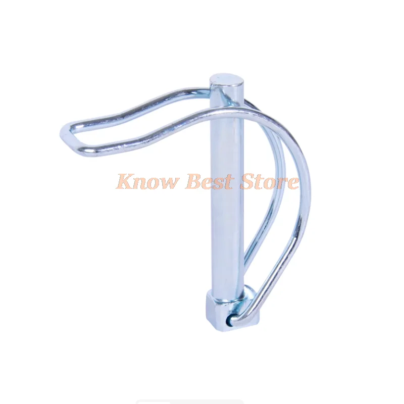 Pair M4.5 M8 M10 M11 Steel Safety Pin Quick Release Fastener with Clip Trailer Carriage Bike RV D Pin M Nail 2/4/5pcs