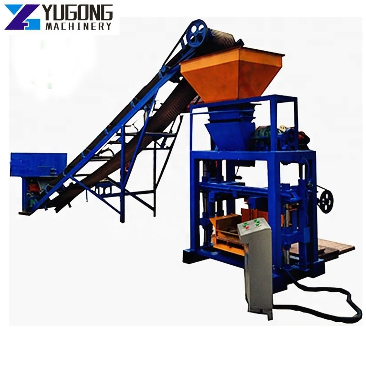 YG Cement Brick Block Making Machine for Industry Machinery with Building Block Machine By China Manufacturer