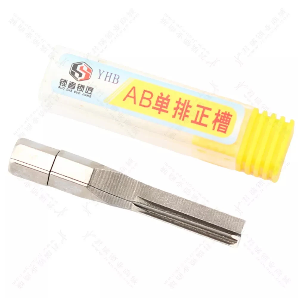 AB Single Row Positive Slot Power Key With 100pcs Finished Tin Foil Strip Gold And Silver Tin Foil Key Consumables